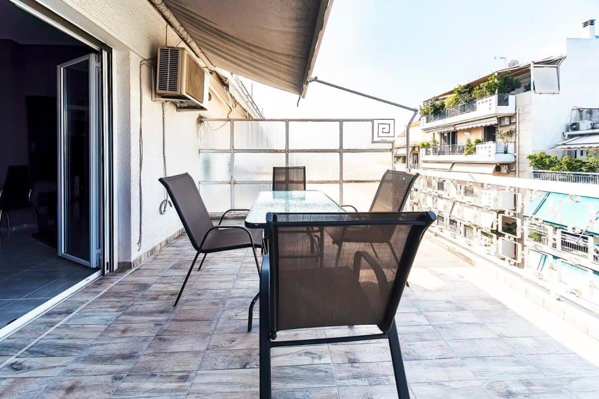 Topfloor Central Apt With Urban Views,3' To Metro Athens Exterior photo